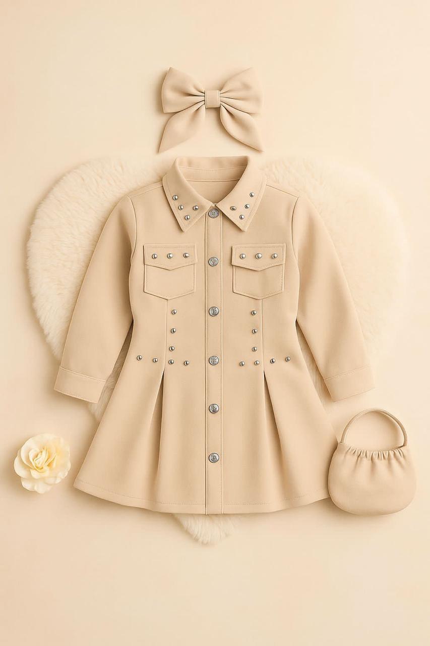 Vestido Incluye bolso y moño K13